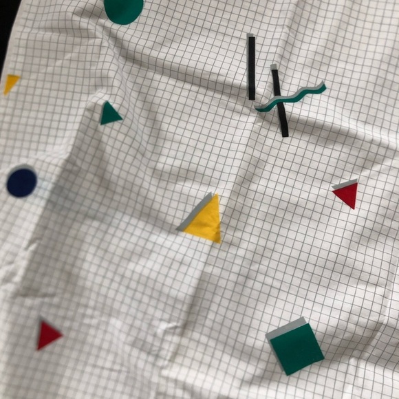 Vtg Geometric Patterned Fabric - Picture 3 of 10